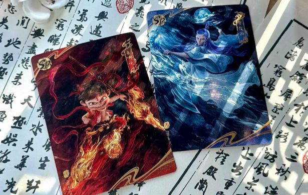 一卡难求” 成爆款竟然是开化出品！PG麻将胡了2模拟器哪吒卡牌 “(图6)